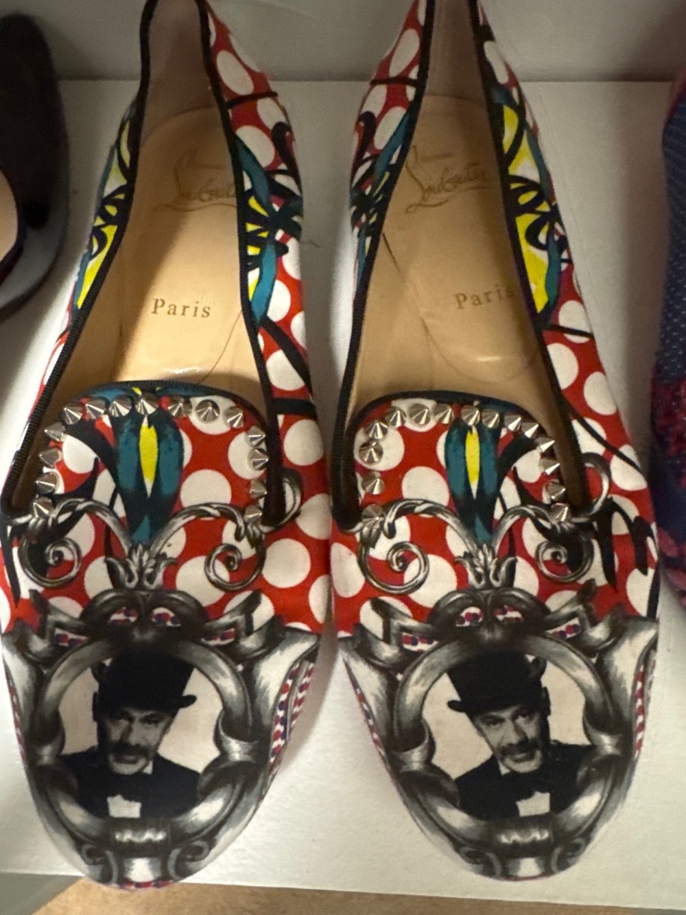 Unique Louboutin Flats Size 38